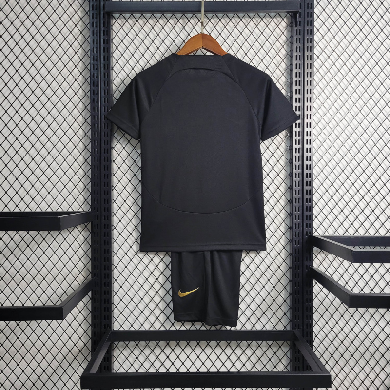 23/24 KIDS Corinthians Training Suit Black Size 16-28