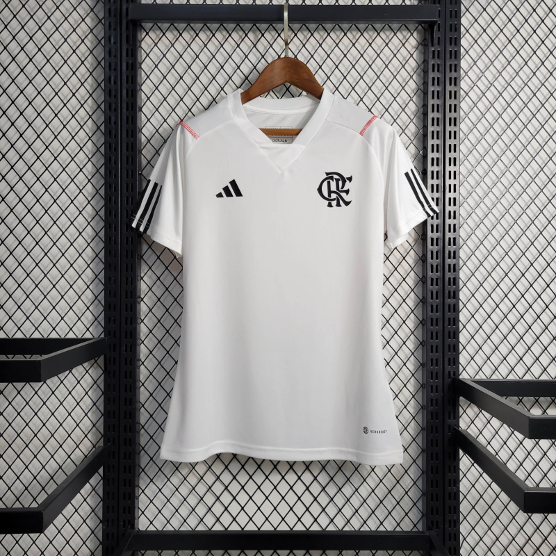 23/24 Women Flamengo White Training Uniform Size S-XXL