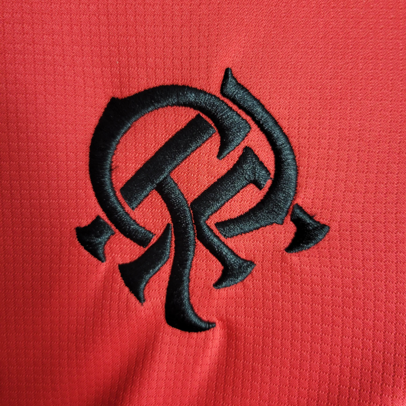 23/24 KIDS Flamengo Training Suit Red Size 16-28