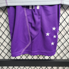 23/24 KIDS Cruzeiro Training Suit Grey Size 16-28