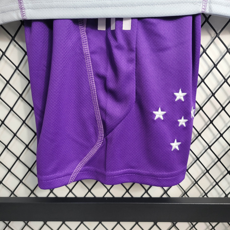23/24 KIDS Cruzeiro Training Suit Grey Size 16-28