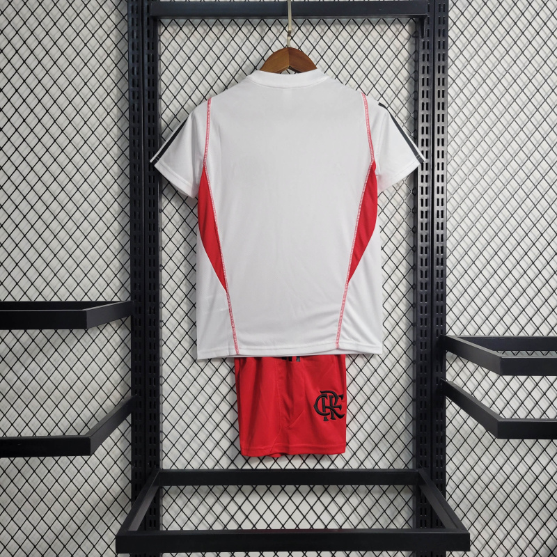 23/24 KIDS Flamengo Training Suit White Size 16-28