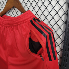 23/24 Shorts Flamengo Red Training Pants Size S-XXL