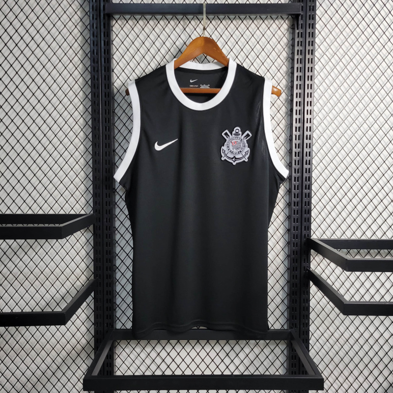 23/24 Corinthians Black Tank Top Size S-XXL