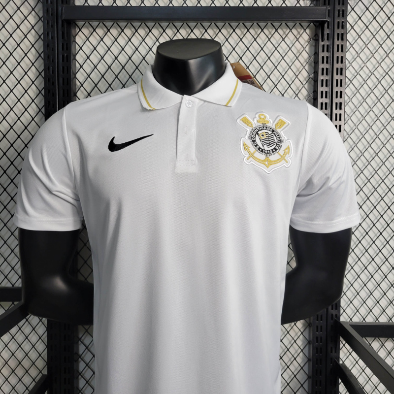 23/24 Corinthians POLO White Size S-XXL
