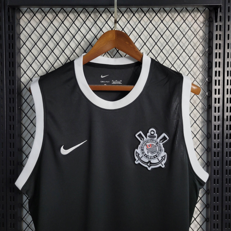 23/24 Corinthians Black Tank Top Size S-XXL