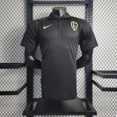23/24 POLO Corinthians Black Training Suit Size S-XXL