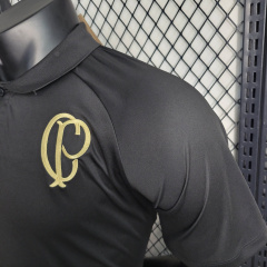23/24 POLO Corinthians Black Training Suit Size S-XXL