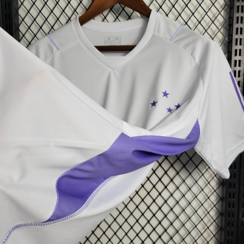 23/24 Cruzeiro White Training Suit Size S-4XL