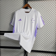 23/24 Cruzeiro White Training Suit Size S-4XL