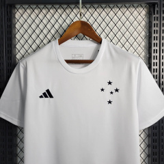 23/24 Cruzeiro White Training Suit Size S-4XL
