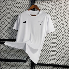 23/24 Cruzeiro White Training Suit Size S-4XL