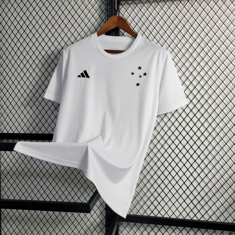 23/24 Cruzeiro White Training Suit Size S-4XL