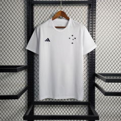 23/24 Cruzeiro White Training Suit Size S-4XL