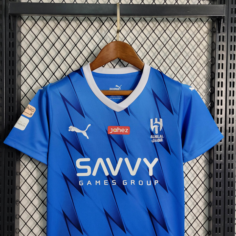 23/24 Kids Al Hilal Home Size 16-28