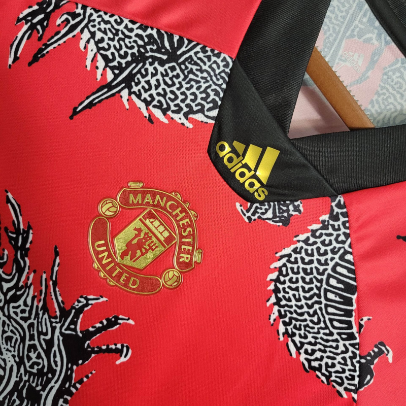 Retro 19/20 Manchester United Spring Festival China Dragon Special Edition Size S-XXL