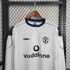 Retro 99/00 Manchester United away Long Sleeve size S-XXL