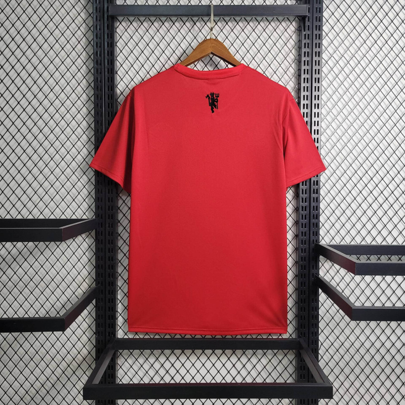 23/24 Manchester United Red Training Suit Size S-XXL