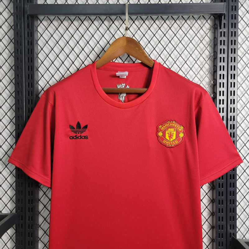 23/24 Manchester United Red Training Suit Size S-XXL