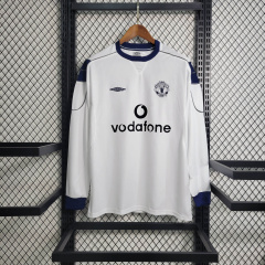Retro 99/00 Manchester United away Long Sleeve size S-XXL
