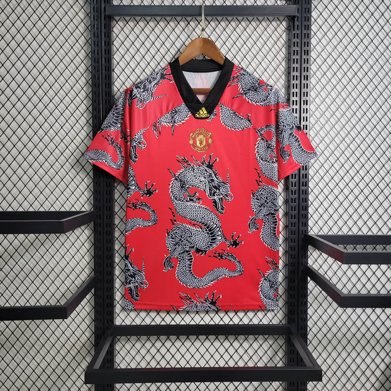 Retro 19/20 Manchester United Spring Festival China Dragon Special Edition Size S-XXL