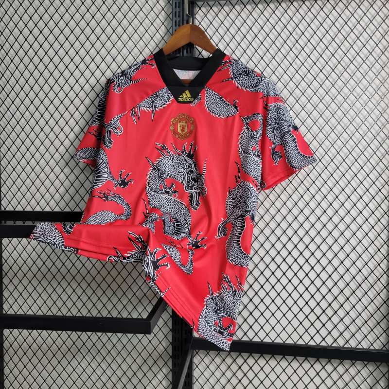 Retro 19/20 Manchester United Spring Festival China Dragon Special Edition Size S-XXL