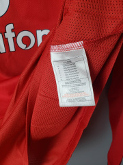 2005 retro Manchester United home long sleeve