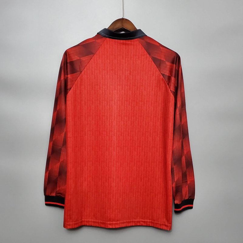 Retro Long Sleeve 1996 Manchester United home S-XXL