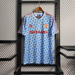 Retro 90/92 Manchester United  away S-XXL