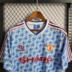Retro 90/92 Manchester United  away S-XXL