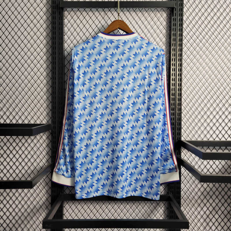 Retro Long Sleeve 90/92 Manchester United away S-XX