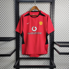 Retro 02/04 Manchester United  home S-XXL