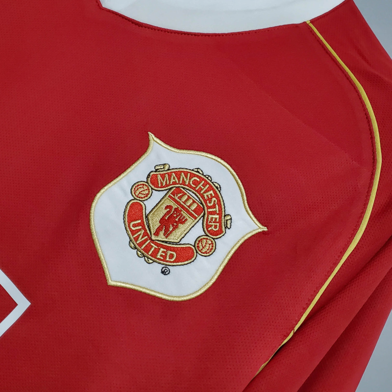 Retro 06/07 Manchester United Long sleeve home S-XXL