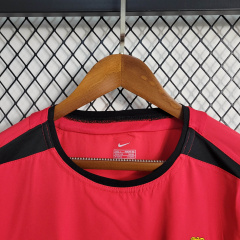 Retro 02/04 Manchester United long sleeve  home S-XXL