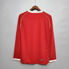 Retro 06/07 Manchester United Long sleeve home S-XXL