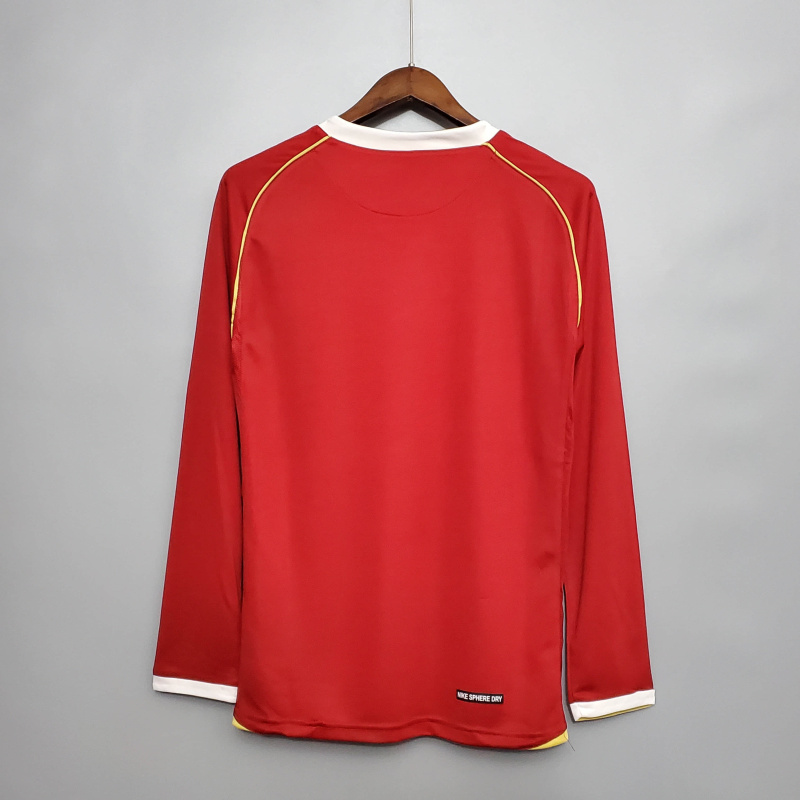Retro 06/07 Manchester United Long sleeve home S-XXL