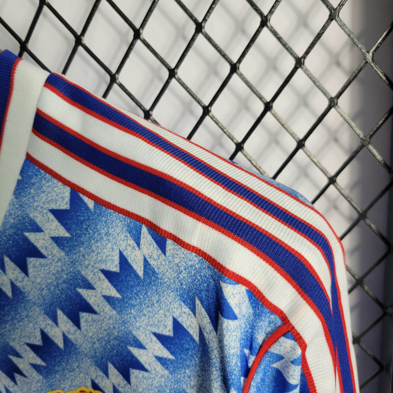 Retro Long Sleeve 90/92 Manchester United away S-XX