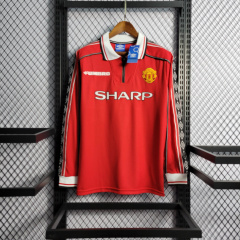 Retro long sleeve 98/99 Manchester United home S-XX