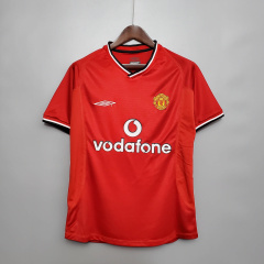 Retro 00/01 Manchester United home S-XXL
