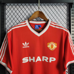 Retro 84 Manchester United Home Size S-XXL