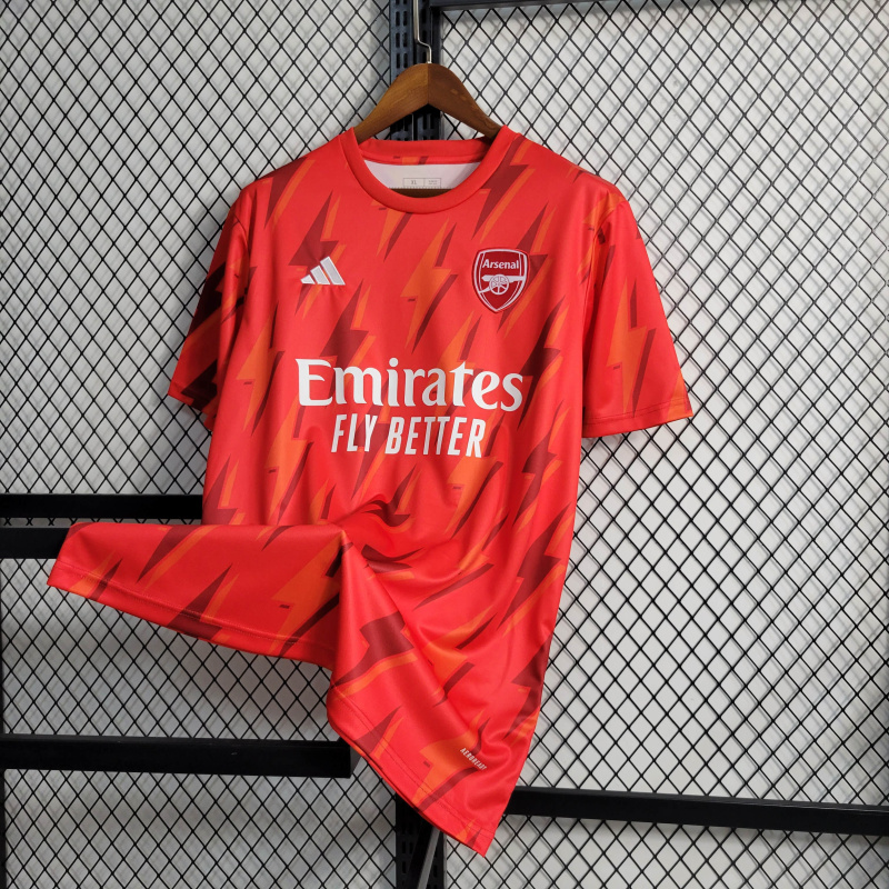 23/24 Arsenal Red Training Suit Size S-XXL