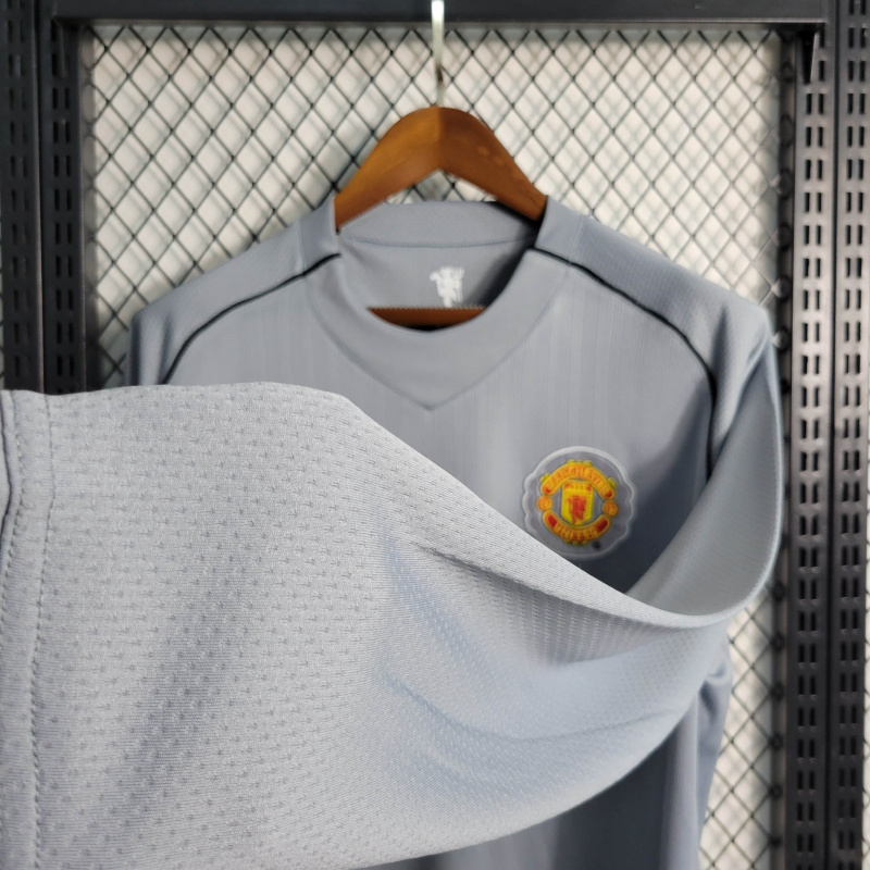 Retro 07/08 Manchester United gray goalkeeper size S-XXL
