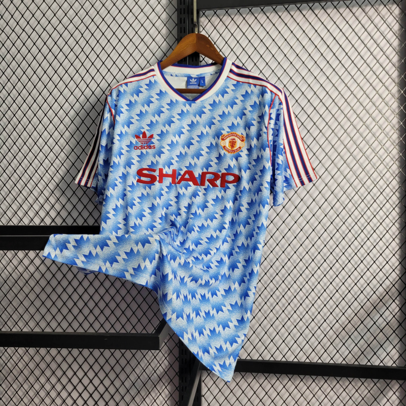 Retro 90/92 Manchester United  away S-XXL