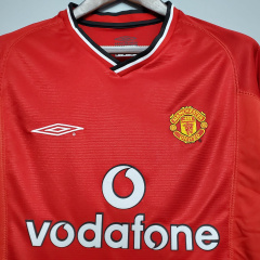 Retro 00/01 Manchester United home S-XXL