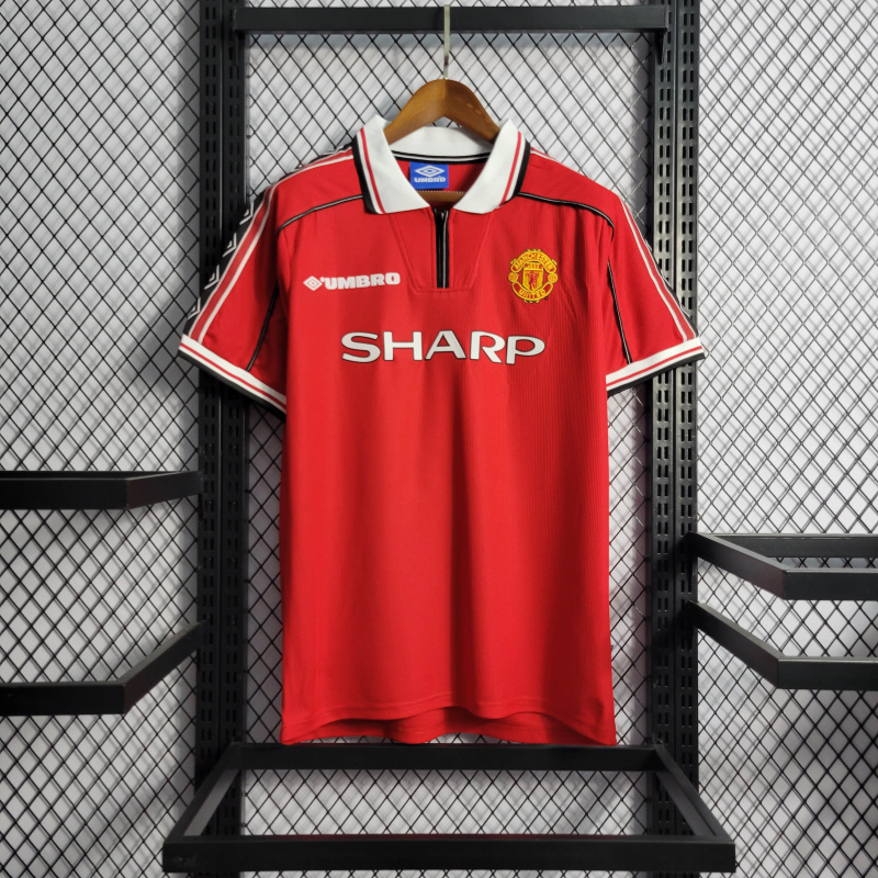 Retro  98/99 Manchester United home Size S-XXL