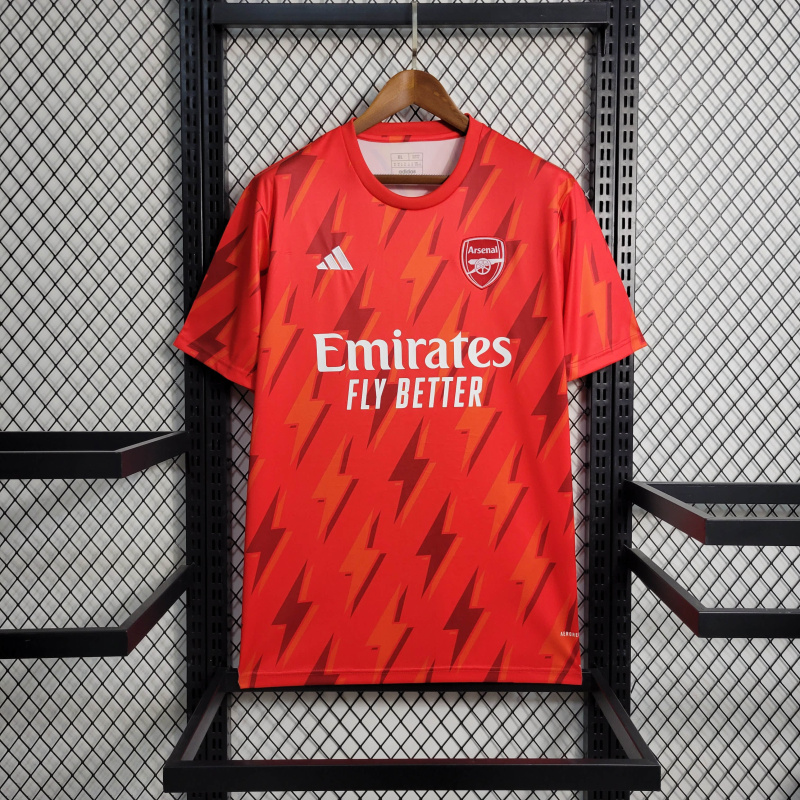 23/24 Arsenal Red Training Suit Size S-XXL