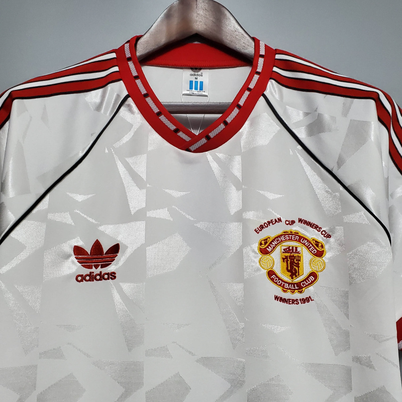 Retro 1991 Manchester United white S-XXL