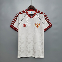 Retro 1991 Manchester United white S-XXL