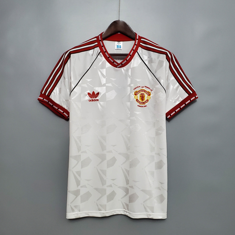 Retro 1991 Manchester United white S-XXL