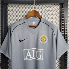 Retro 07/08 Manchester United gray goalkeeper size S-XXL